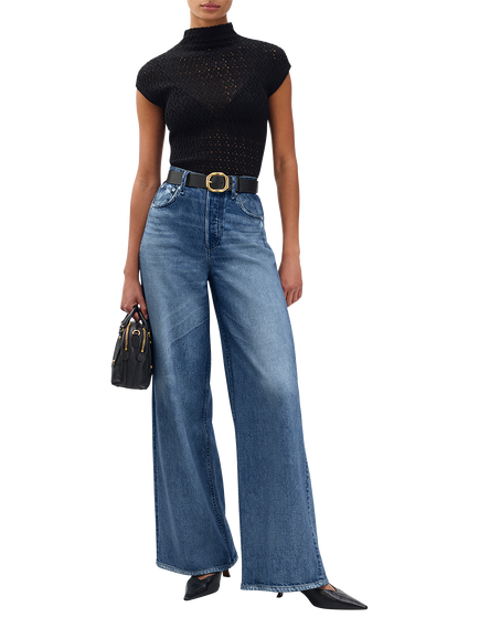 rag & bone rb Miramar Sofie Wide Leg Jeans, Venice