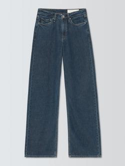 rag & bone Logan Mid Rise Jeans, Dark Blue, Dark Blue