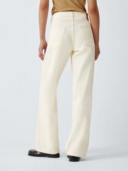 rag & bone Mid Rise Straight Jeans, White - view 2, White