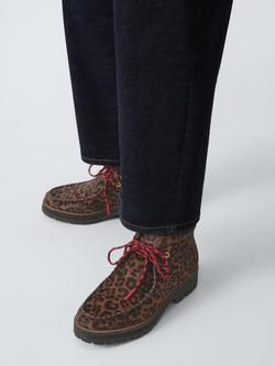 rag & bone Cameron Leopard Print Moccasin Boots, Brown Multi - view 2, Brown Multi