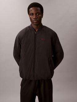 Calvin Klein Bomber Jacket, Black, Black