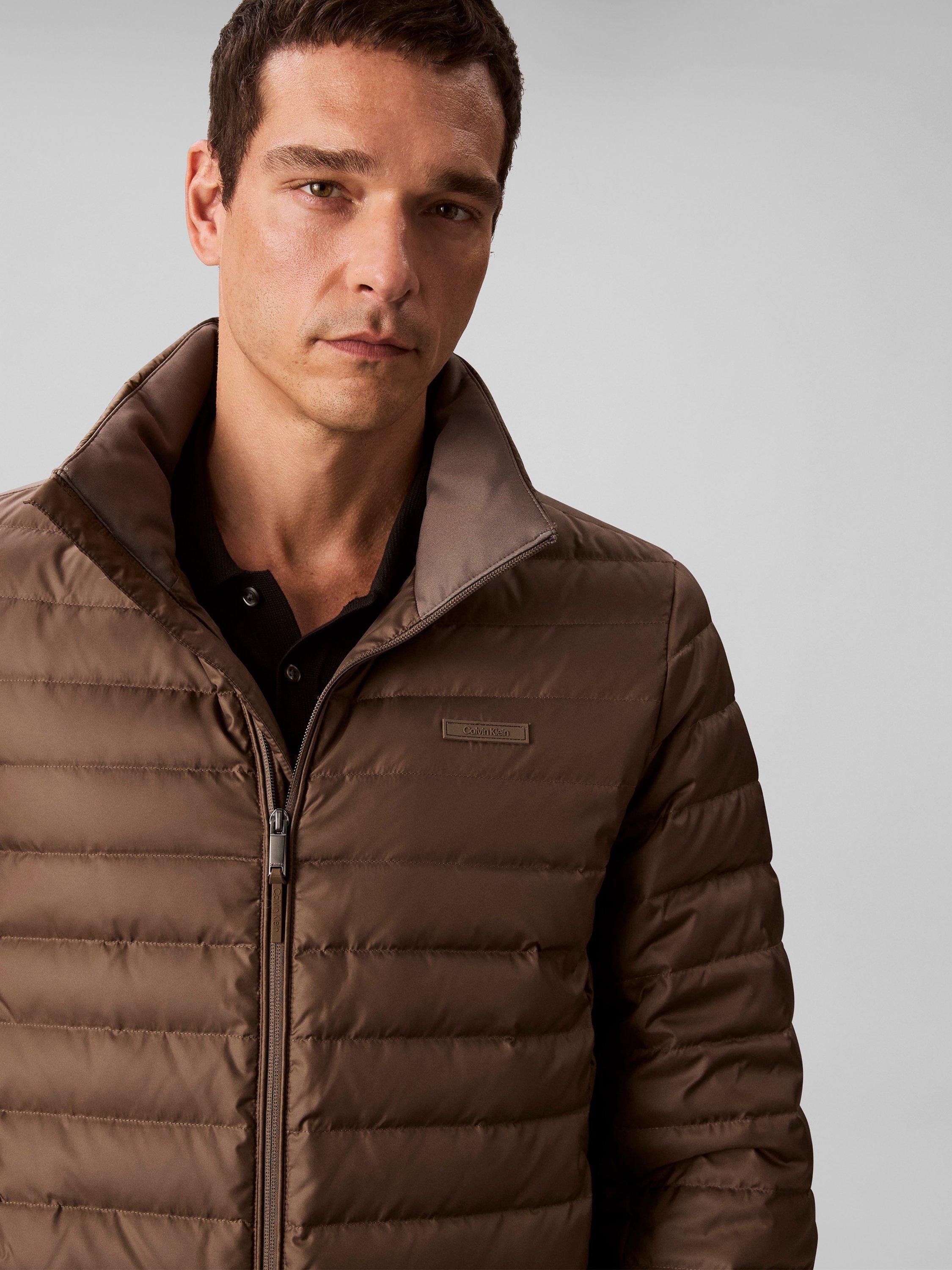 Calvin Klein Quilted Zip Front Puffer Jacket