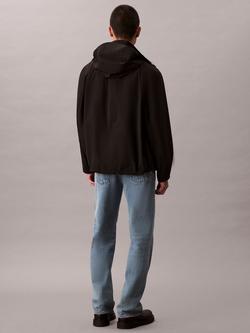 Calvin Klein Hooded Utility Jacket - view 2, Black