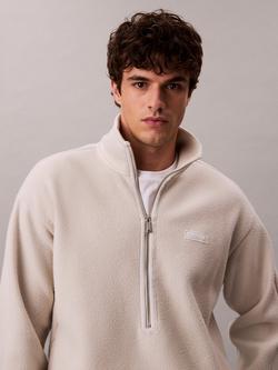 Calvin Klein Polar Fleece Top, Chalk
