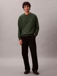 Calvin Klein Monogram Cotton Blend Sweatshirt