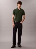 Calvin Klein Monogram Cotton Polo Shirt