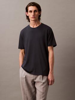 Calvin Klein Supima Cotton Interlock T-Shirt, Dark Sapphire
