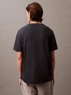 Calvin Klein Supima Cotton Interlock T-Shirt - view 2, Dark Sapphire