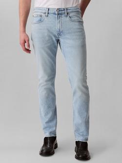 Calvin Klein Slim Fit Mid Rise Jeans, Marbled Beacon
