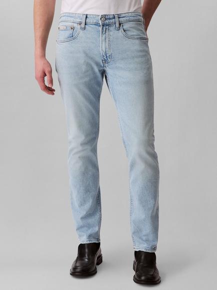 Calvin Klein Slim Fit Mid Rise Jeans, Marbled Beacon