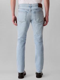 Calvin Klein Slim Fit Mid Rise Jeans - view 2, Marbled Beacon