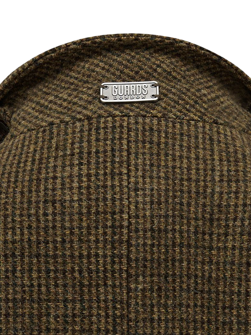 Product image 6 of 6, which shows Guards London Allenby Wool Tweed Blazer, Chest Brown, 36R