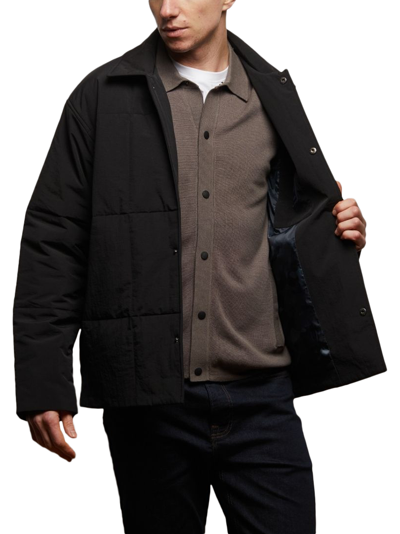 Product image 2 of 5, which shows Guards London Costello Quilted Jacket, Black, XS Reg