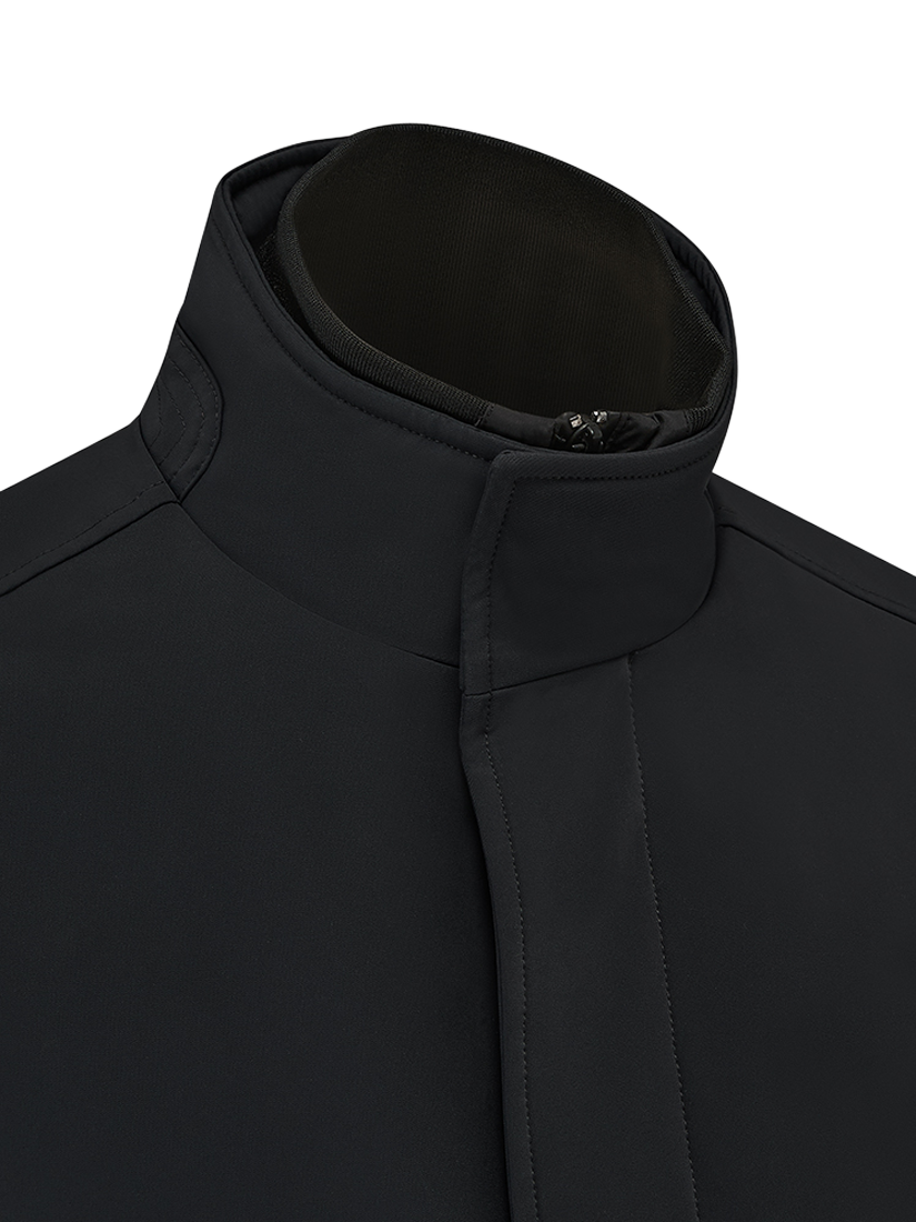 Product image 7 of 7, which shows Guards London Walker Hybrid Technical Overcoat, Black, XS Reg