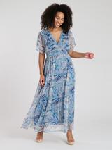 Forever New Frankie Lace Trim Dress, Blush