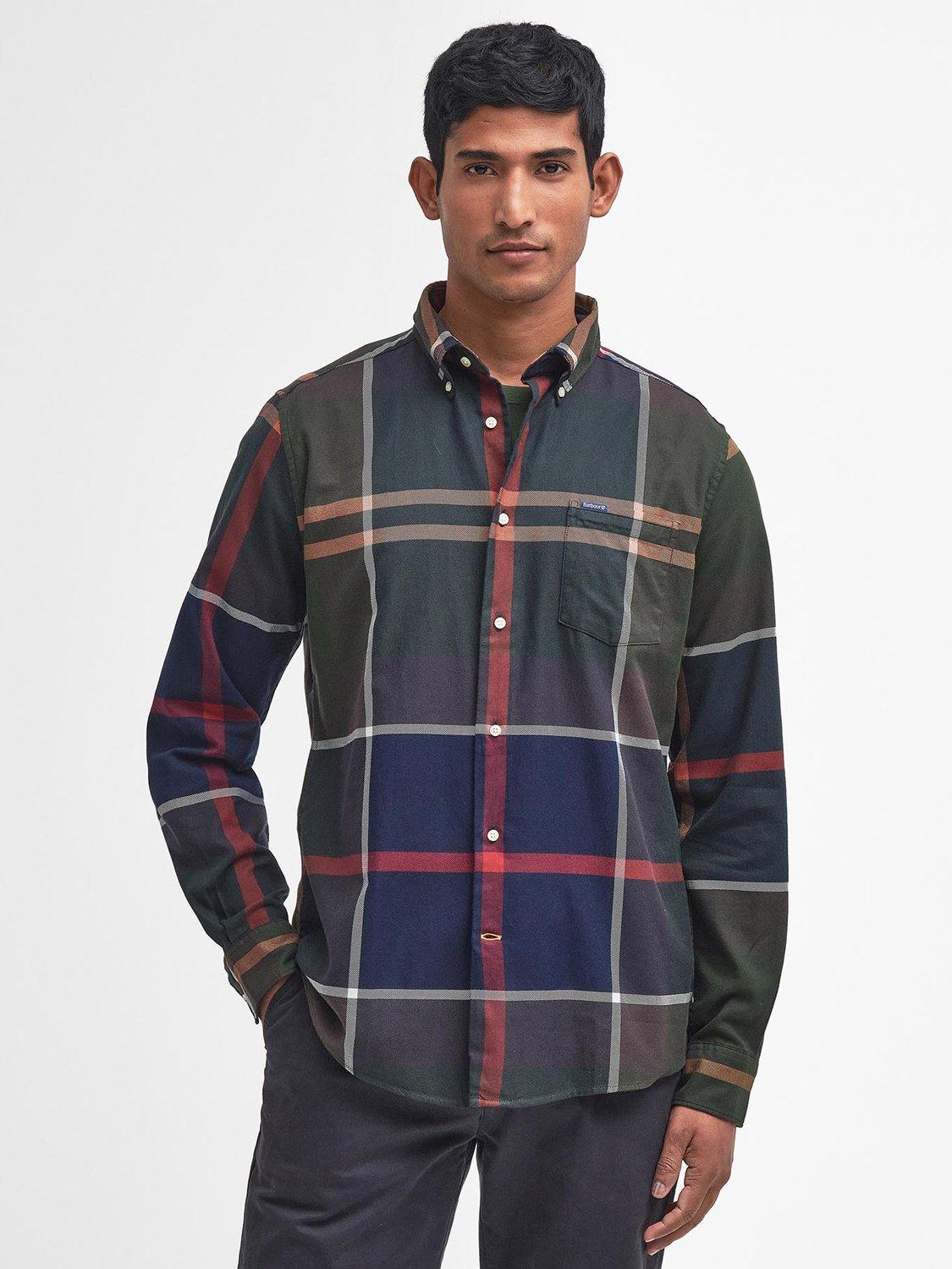 Barbour Dunoon Shirt Red Barbour Shirt Barbour Dunoon Tartan Shirt