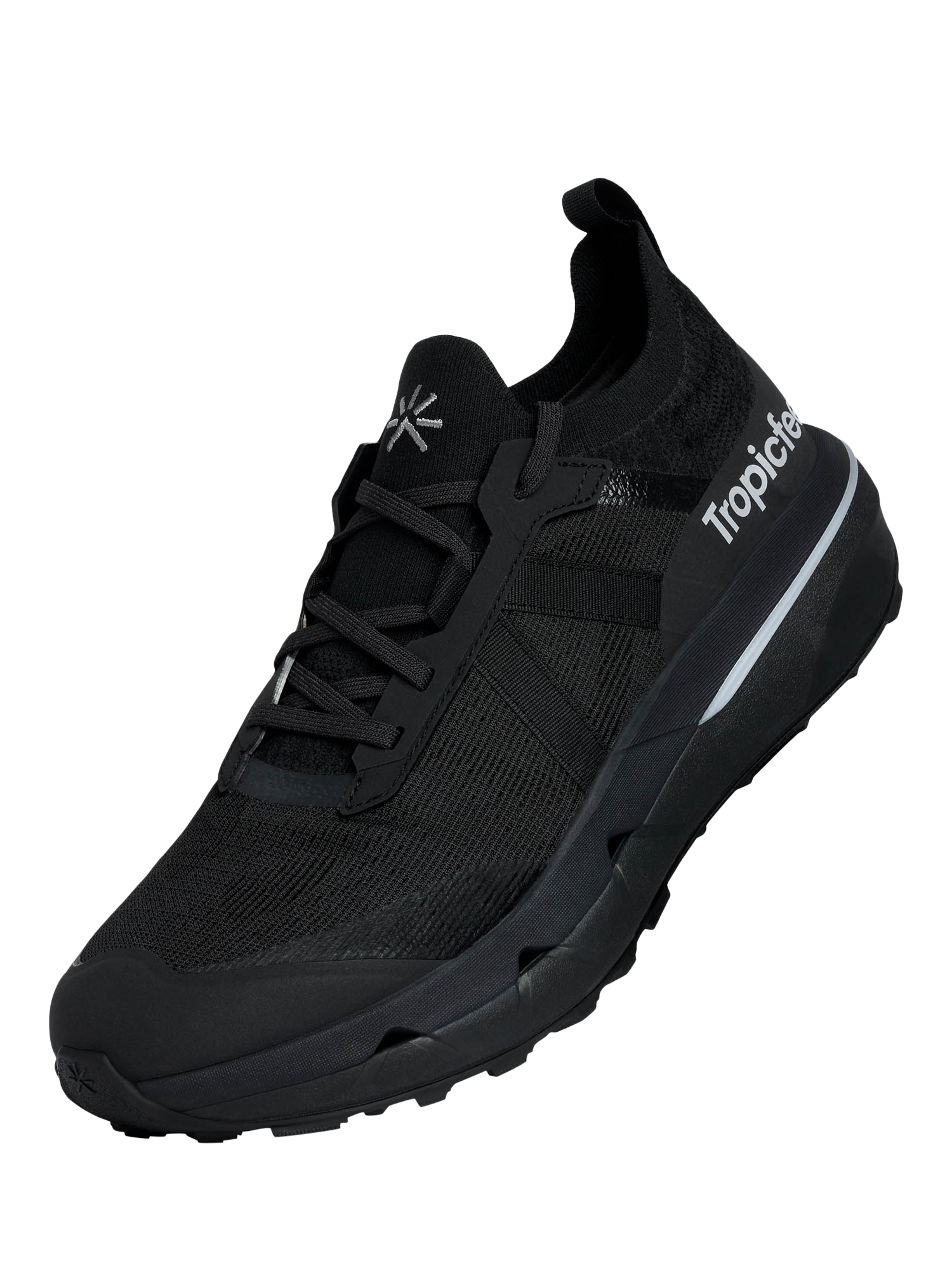 Product image 2 of 9, which shows Tropicfeel Terra.001 Lace Up Trainers, Core Black, 3|3.5