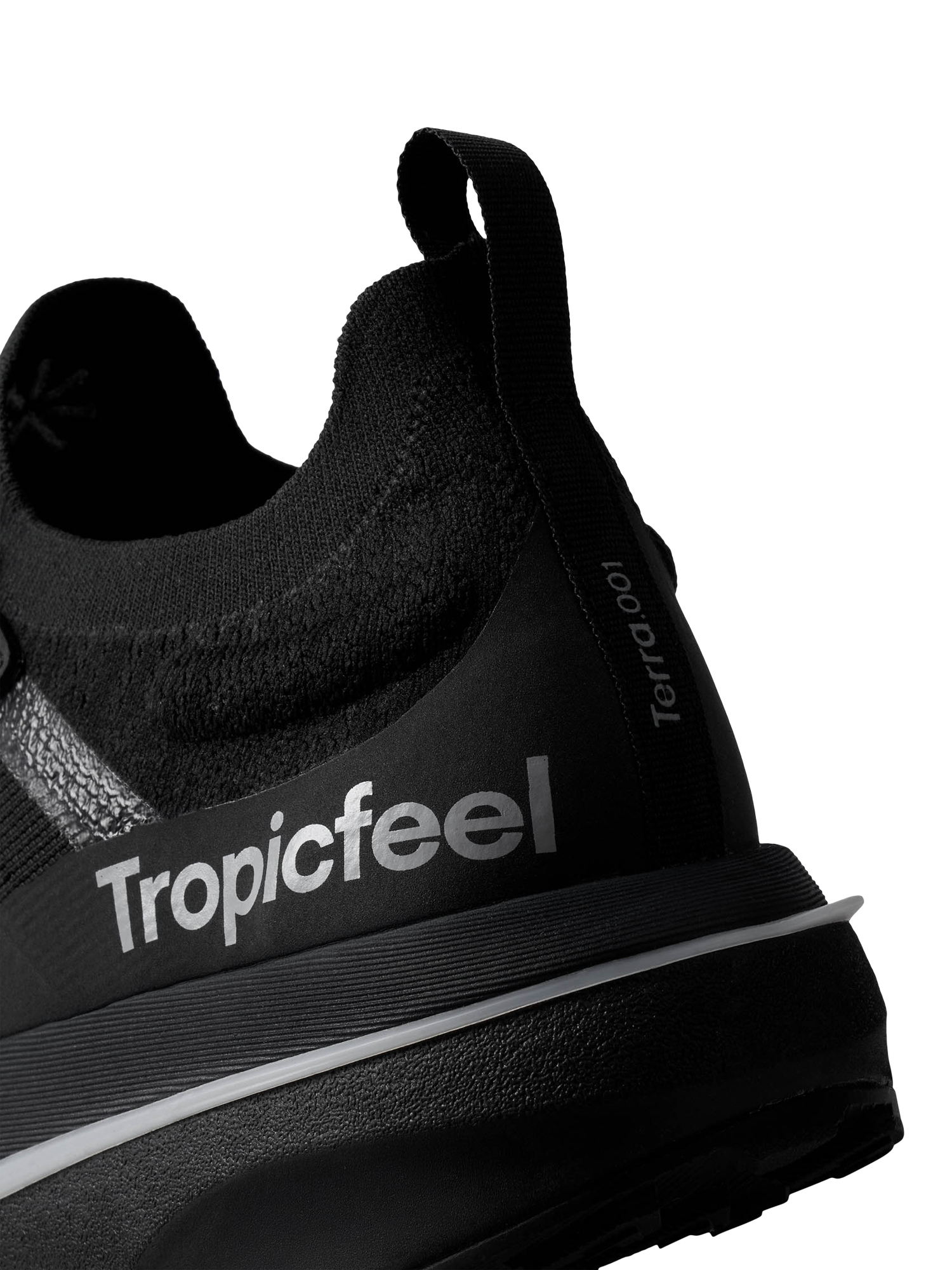 Product image 8 of 9, which shows Tropicfeel Terra.001 Lace Up Trainers, Core Black, 3|3.5