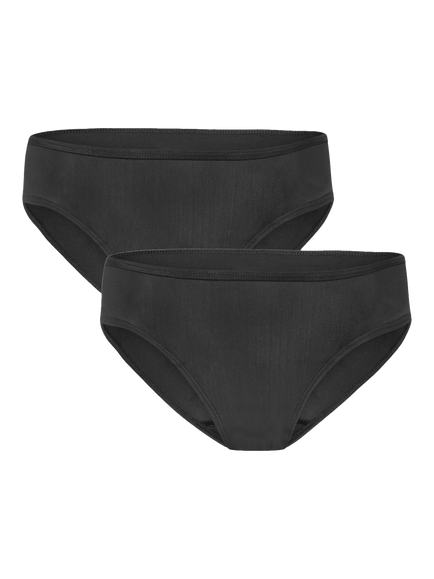 Modibodi Teen Swimwear Period Bikini Briefs, Light Absorbency, Black