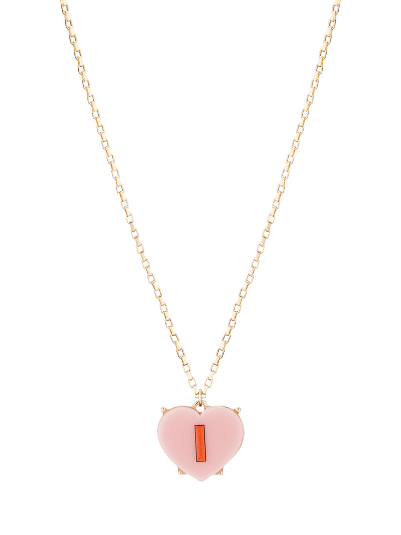 Product image 1 of 1, which shows Stych Kids' Sweet Initial Pendant Necklace, Letter I