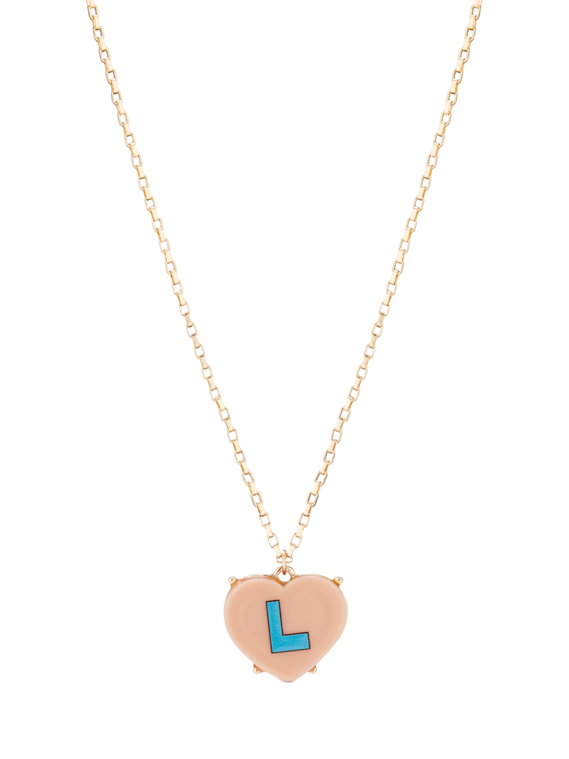 Product image 1 of 1, which shows Stych Kids' Sweet Initial Pendant Necklace, Letter L