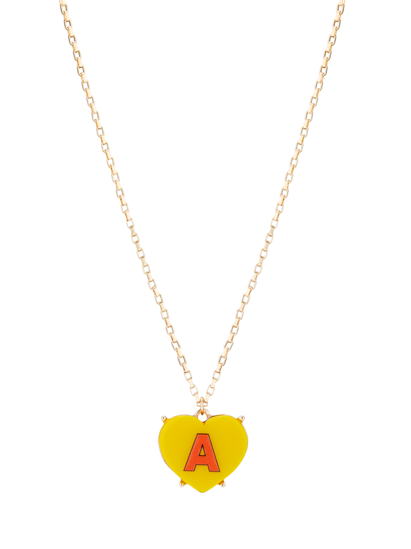 Product image 1 of 1, which shows Stych Kids' Sweet Initial Pendant Necklace, Letter A