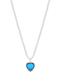 Stych Kids' Favourite Colour Heart Pendant Necklace