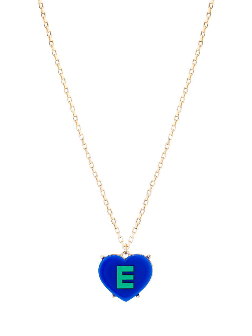 Product image 1 of 1, which shows Stych Kids' Sweet Initial Pendant Necklace, Letter E