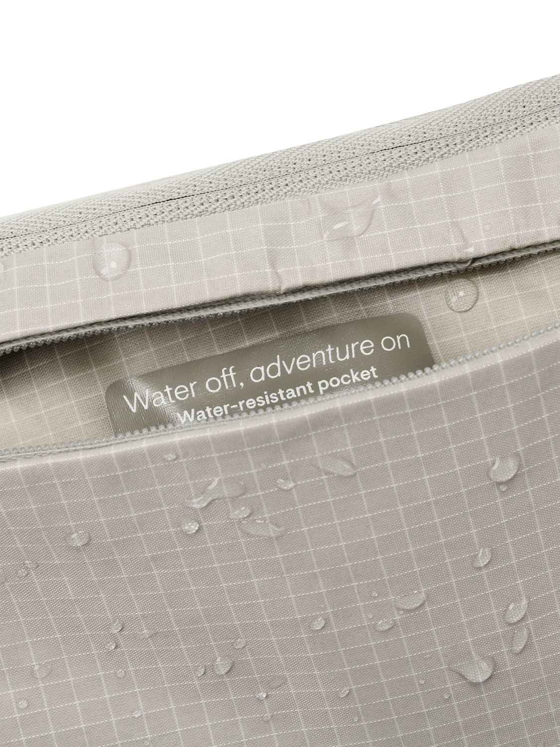 Product image 4 of 5, which shows Tropicfeel Twig Sling Bag, Silver Cream, One Size