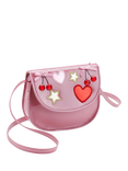 Stych Kids' Cherry Gem Patent Bag, Pink