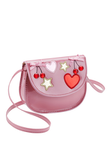 Stych Kids' Cherry Gem Patent Bag, Pink