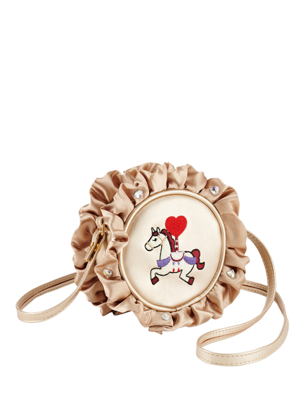 Stych Kids' Unicorn Frill Bag, Gold, Gold