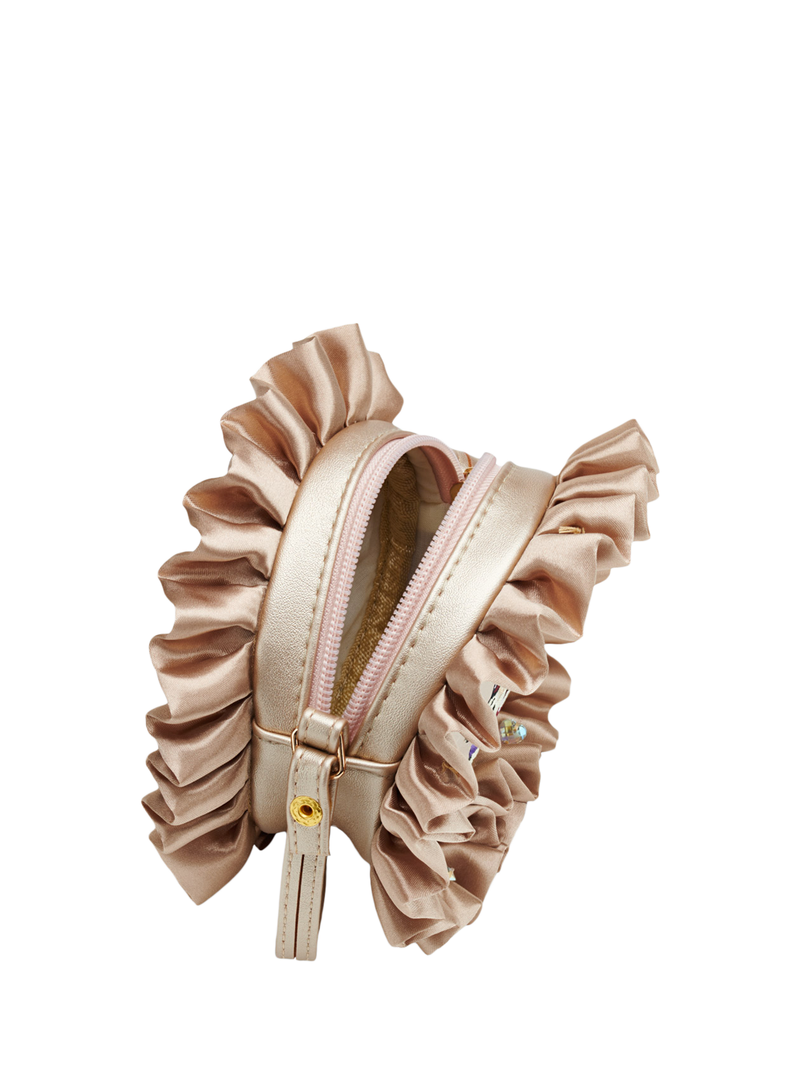Product image 3 of 4, which shows Stych Kids' Unicorn Frill Bag, Gold