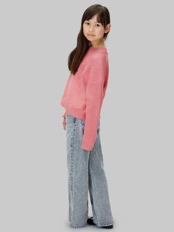 Calvin Klein Kids' Logo Jumper, Brandied Apricot - view 2, Brandied Apricot