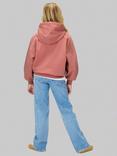 Calvin Klein Kids' Script Logo Hoodie, Brandied Apricot