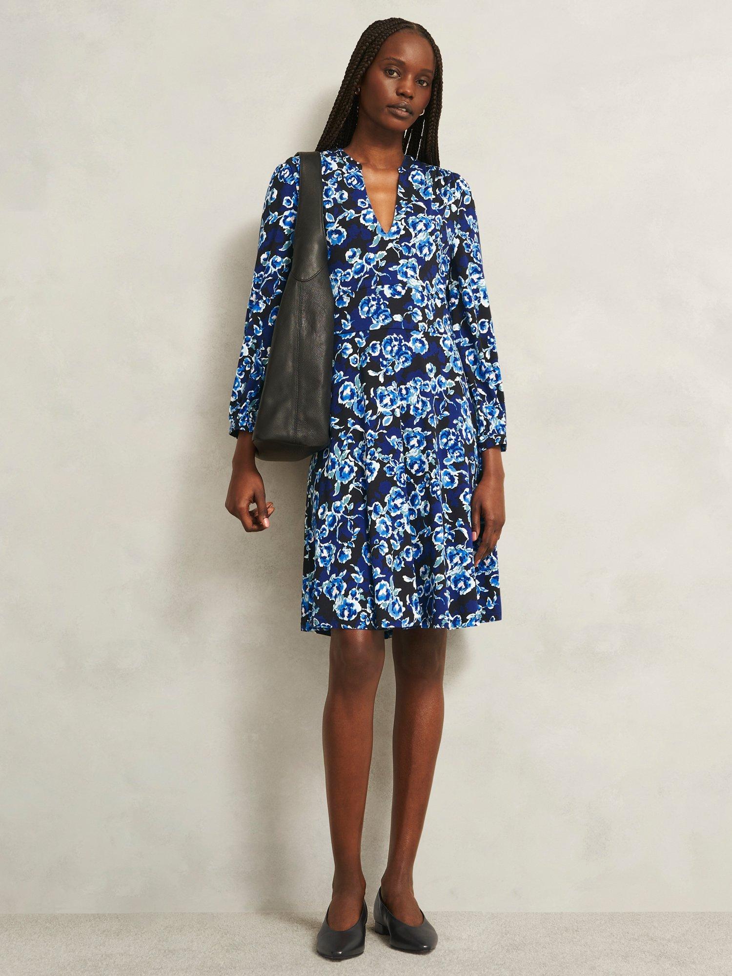 Product image 6 of 6, which shows Hobbs Asher Leather Ballerina Pumps, Black, 4