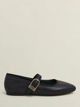 Hobbs Clara Leather Mary Janes, Black