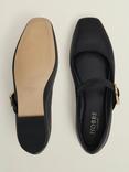 Hobbs Clara Leather Mary Janes, Black