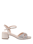 Paradox London Marquise Block Heel Strappy Sandals