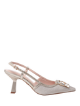 Paradox London Tara Flared Heel Slingback Court Shoes