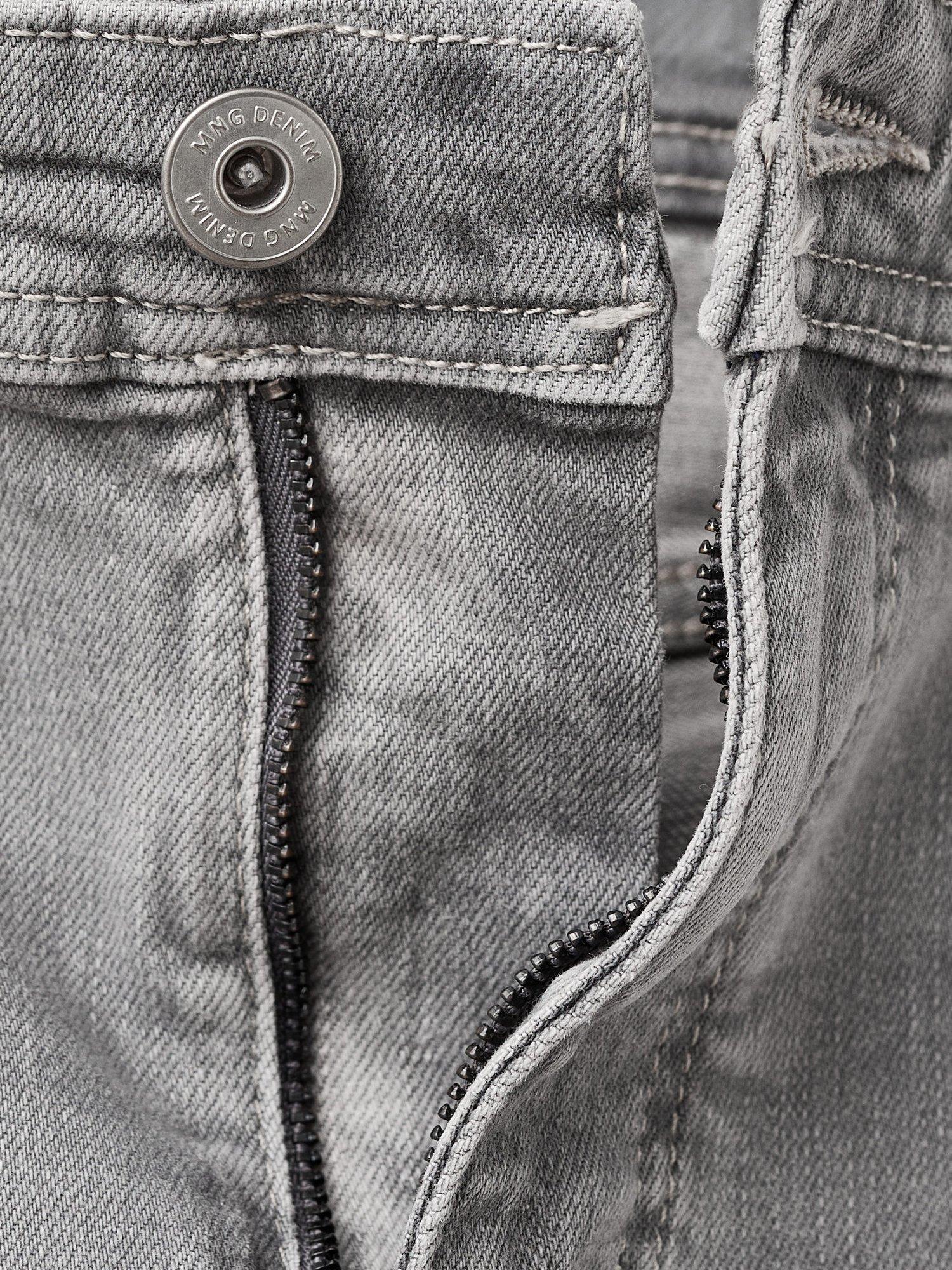 Product image 5 of 8, which shows Mango Jan Slim Fit Jeans, Open Grey, 29