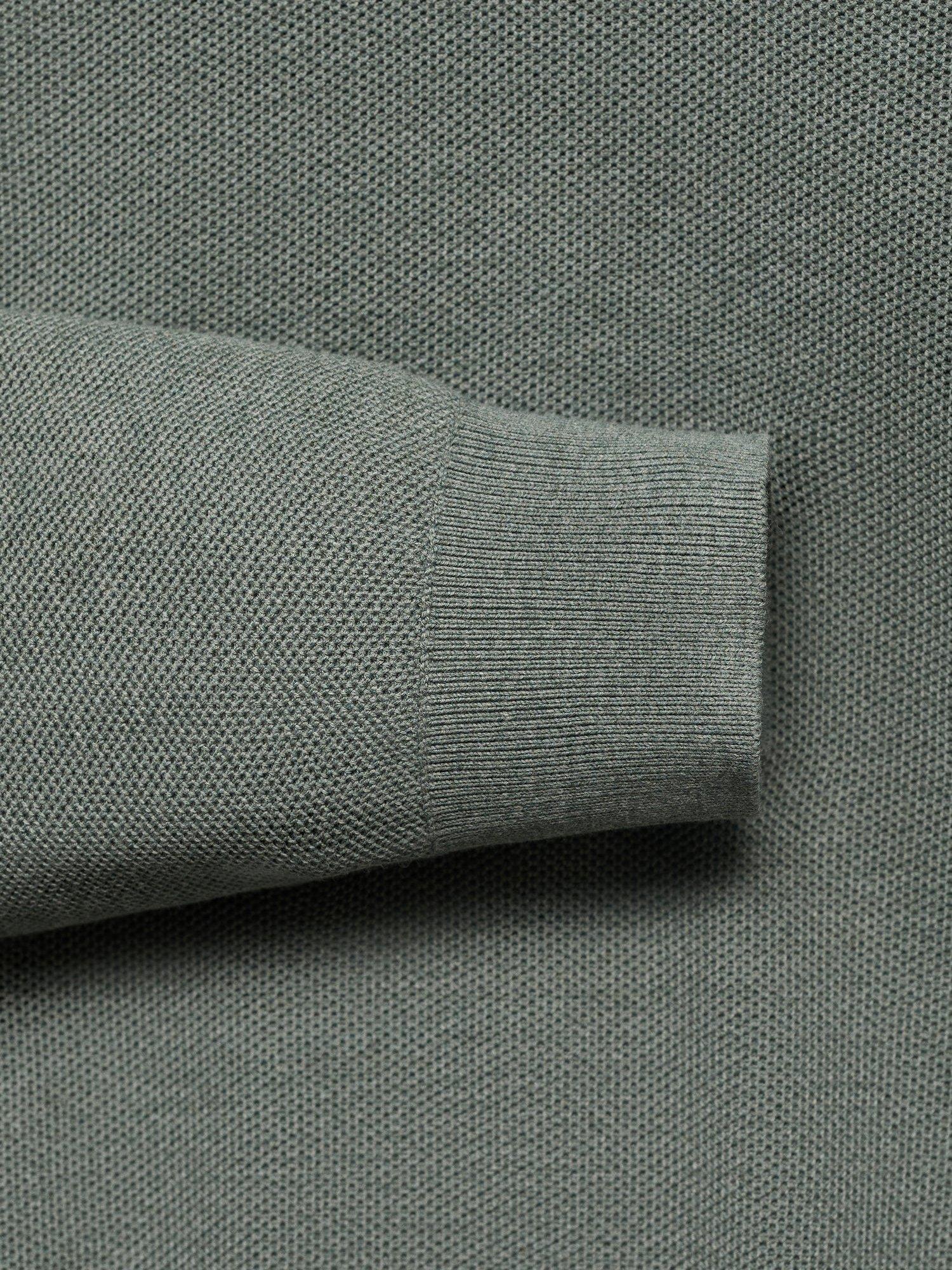 Product image 5 of 8, which shows Mango Tens Long Sleeve Polo Shirt, Medium Green, XXL