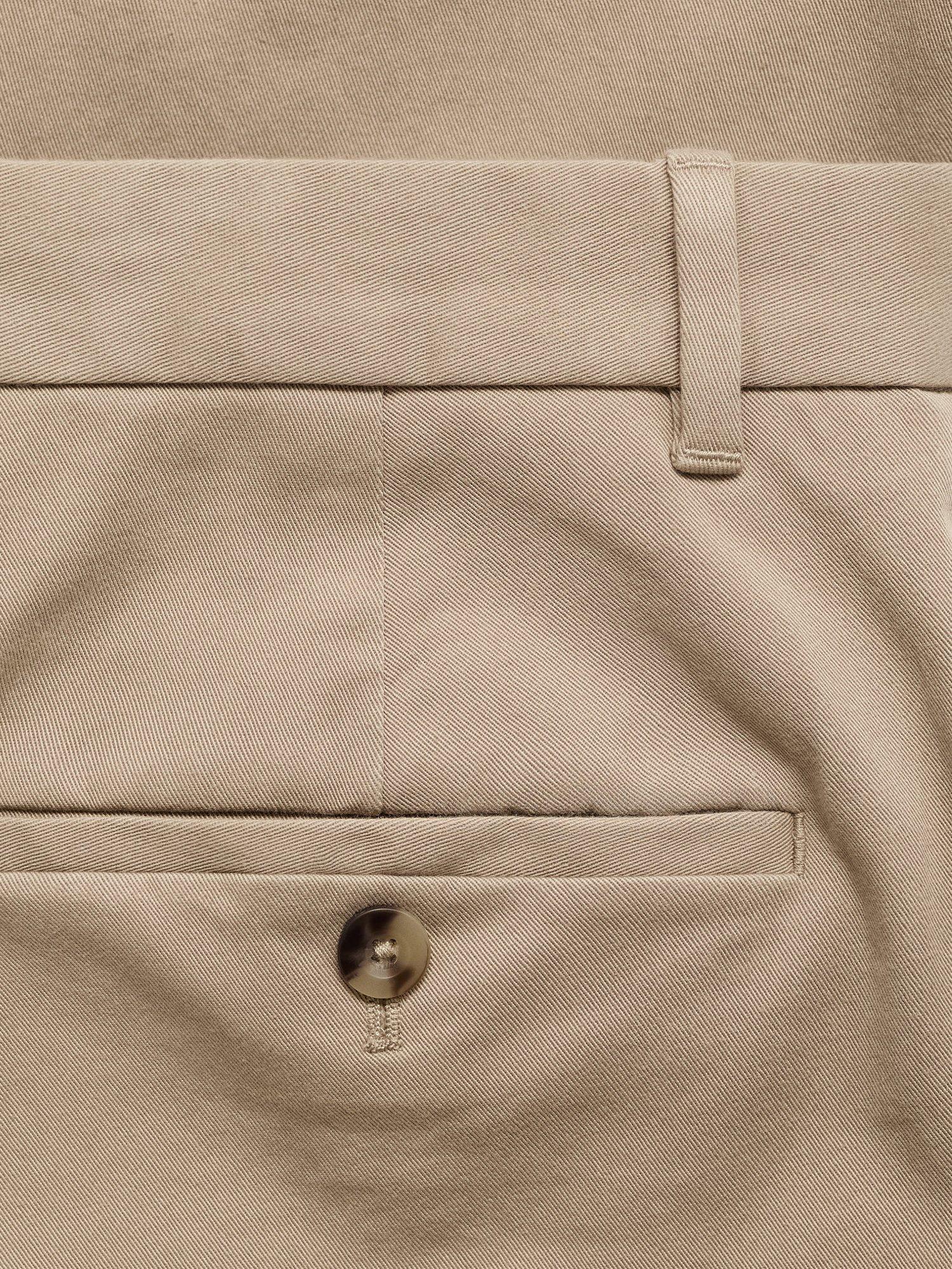 Product image 5 of 8, which shows Mango Barna Straight Fit Chinos, Light Beige, 30