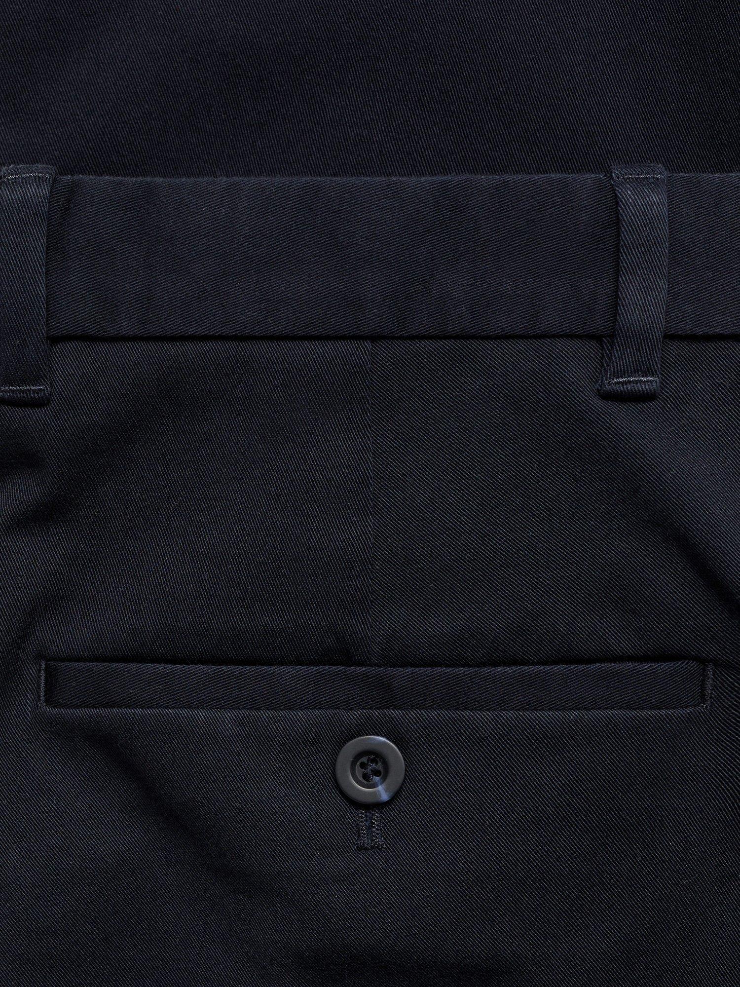 Product image 5 of 8, which shows Mango Barna Straight Fit Chinos, Navy, 30