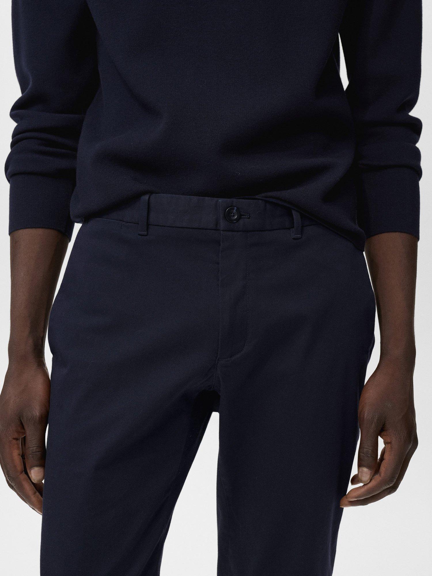 Product image 6 of 8, which shows Mango Barna Straight Fit Chinos, Navy, 30
