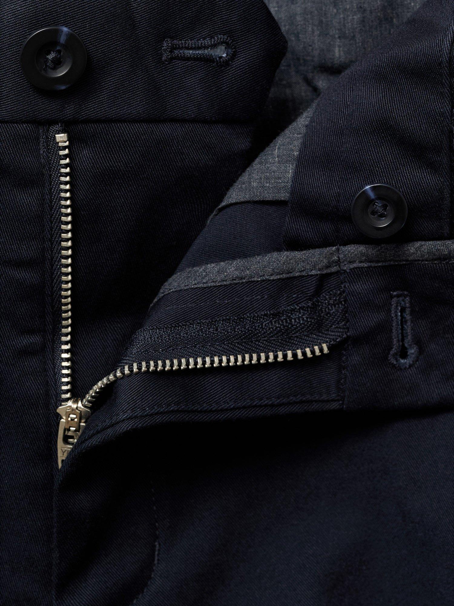 Product image 8 of 8, which shows Mango Barna Straight Fit Chinos, Navy, 30