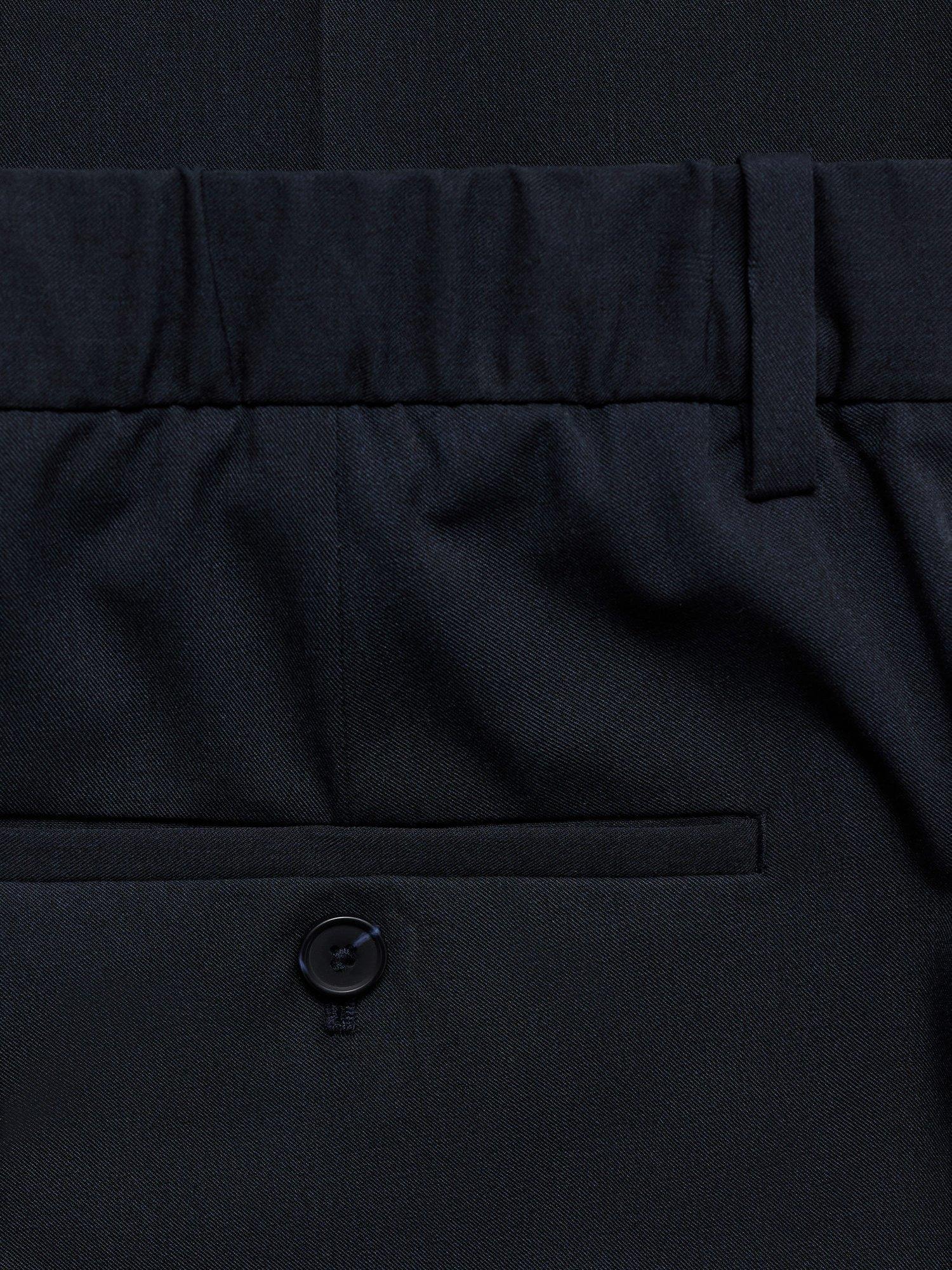 Product image 5 of 8, which shows Mango Bologna Straight Leg Chinos, Navy, 30