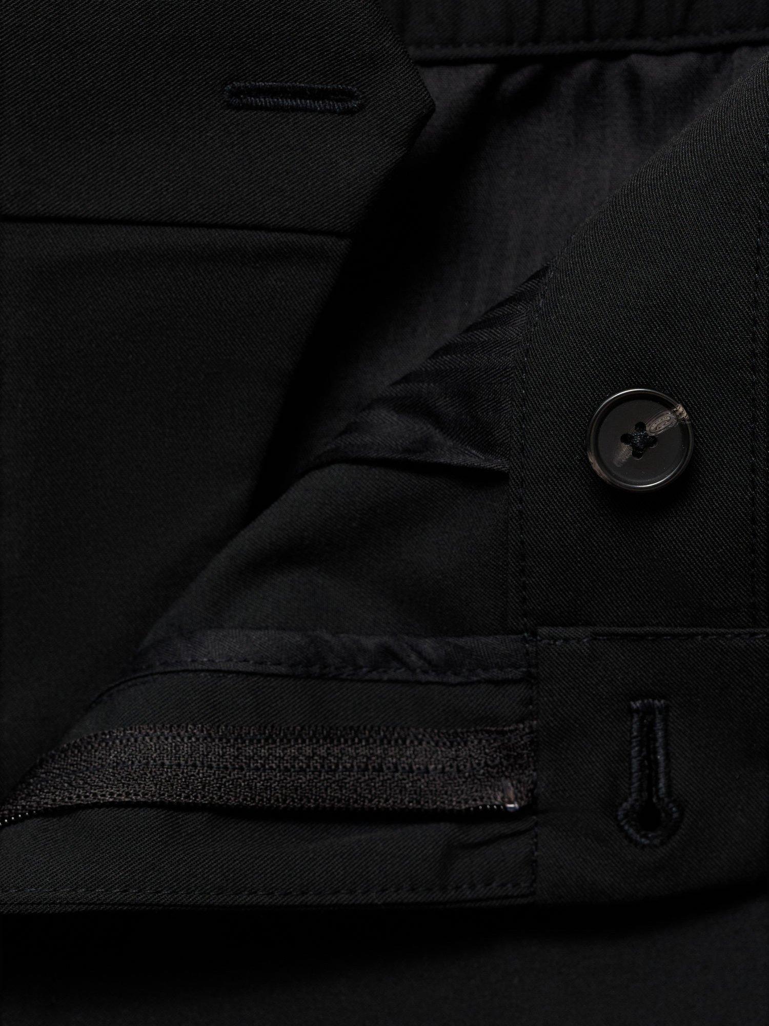 Product image 8 of 8, which shows Mango Bologna Straight Leg Chinos, Black, 34