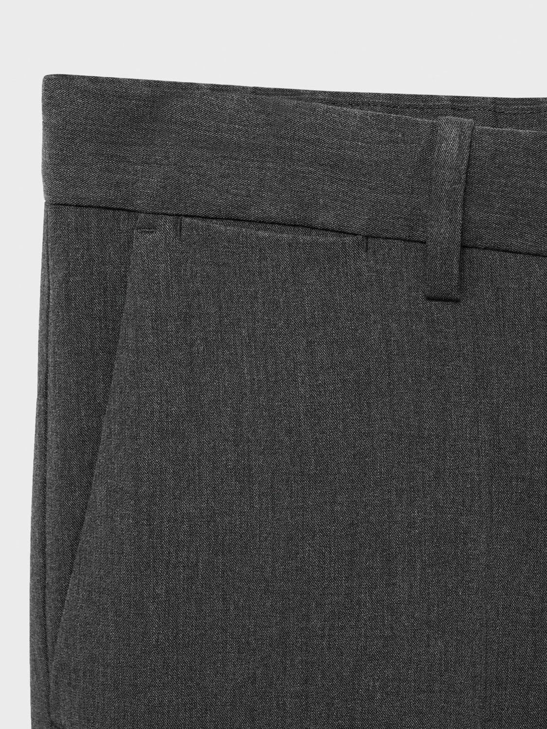 Product image 5 of 7, which shows Mango Bologna Straight Leg Chinos, Grey, 30