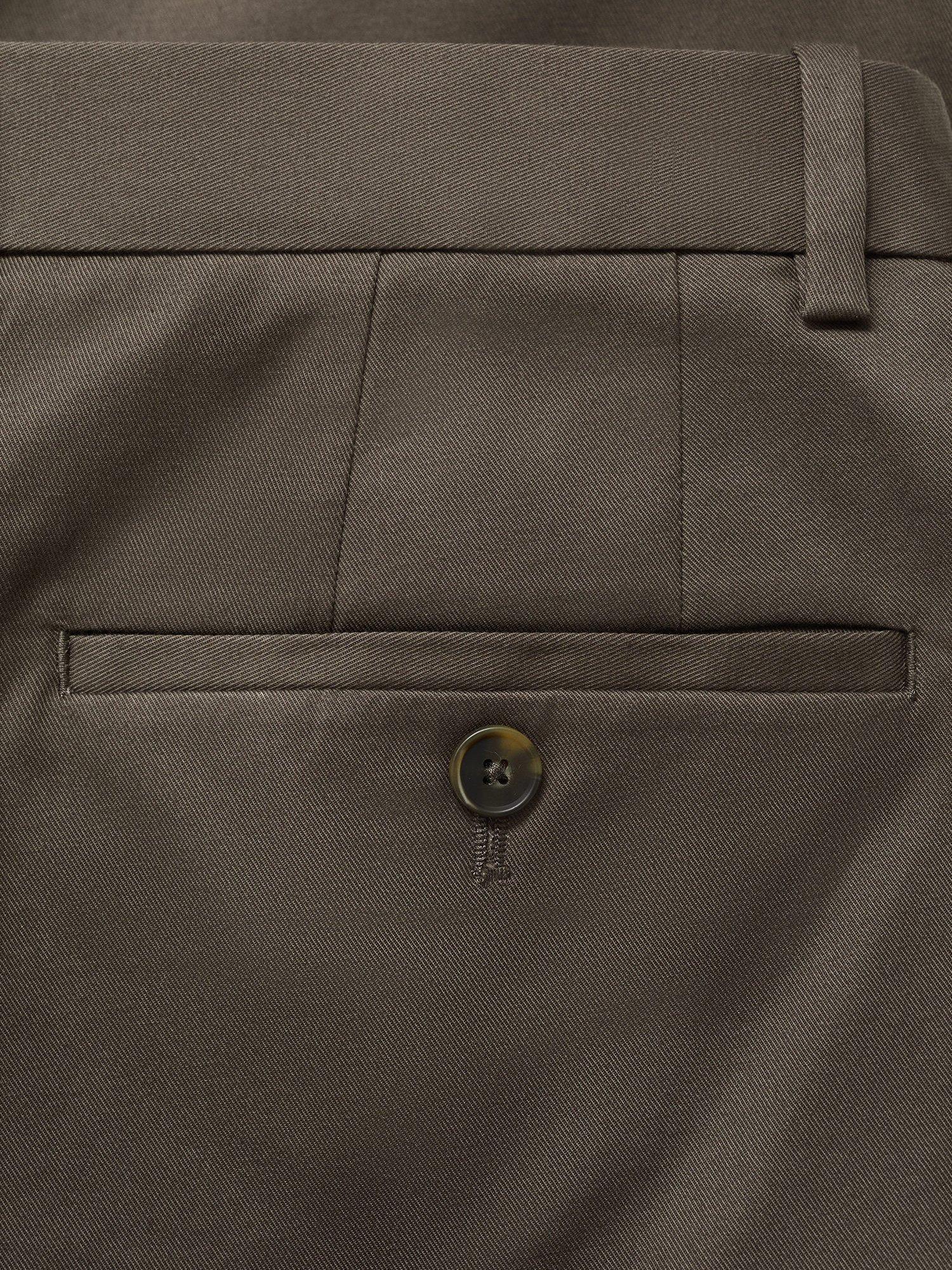 Product image 5 of 8, which shows Mango Dublino Straight Leg Chinos, Dark Brown, 30